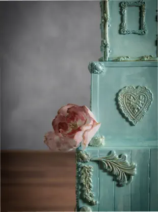Romantic French Inspired Wedding Cake
